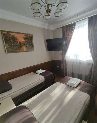 Гостиница Серебряный век Хвалынск Стандарт №7 (полутороспальные 2 раздельные кровати)-1